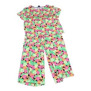Sanctuary Two Piece Floral Pajama Set New With Tags